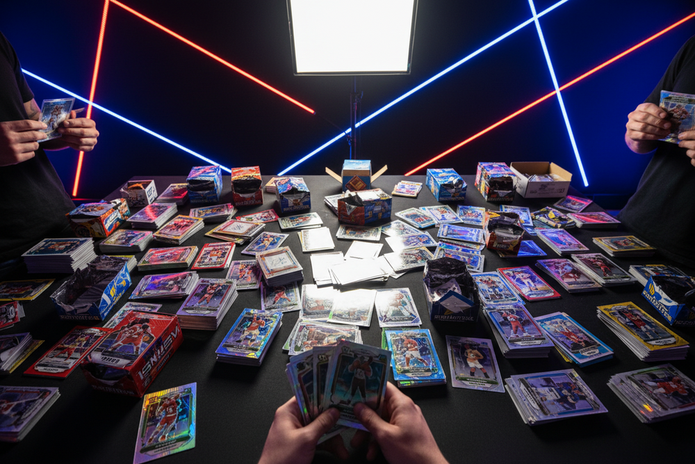 What Are Live Sports Card Breaks?
