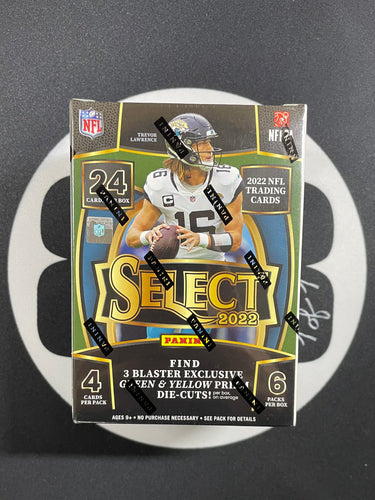 Panini 2020 Select Football Blaster Box, Blue