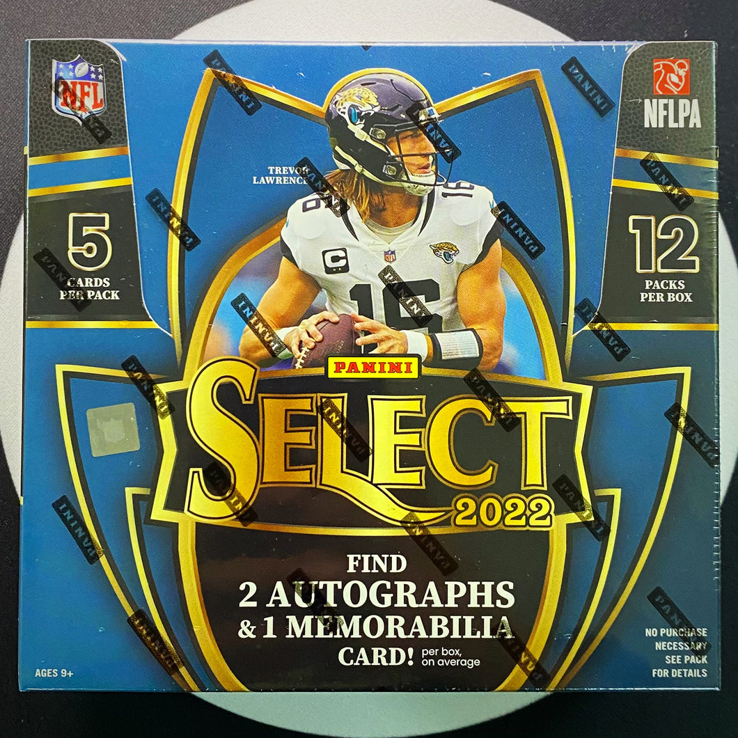 2022 Panini Select Football Hobby Box