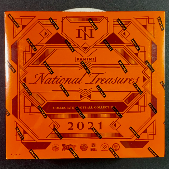 2021 National Treasures Collegiate Football Hobby Box