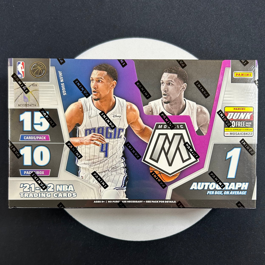 2021-22 Mosaic Basketball Hobby Box